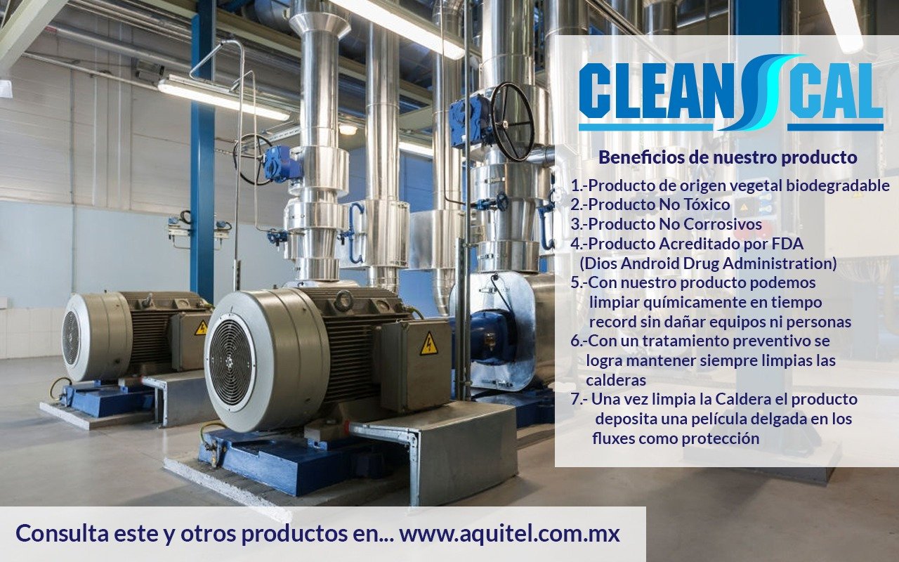Clean Cal — Desincrustante para Calderas